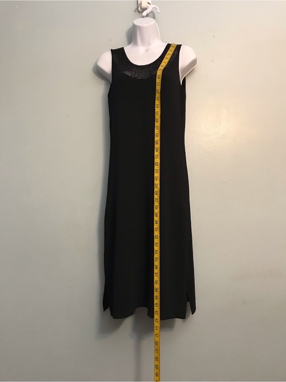 Max Studio Black Crewneck dress